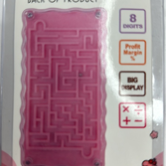Sanrio Hello Kitty & Friends 8-Digit Maze Ball Calculator - Picture 4 of 11